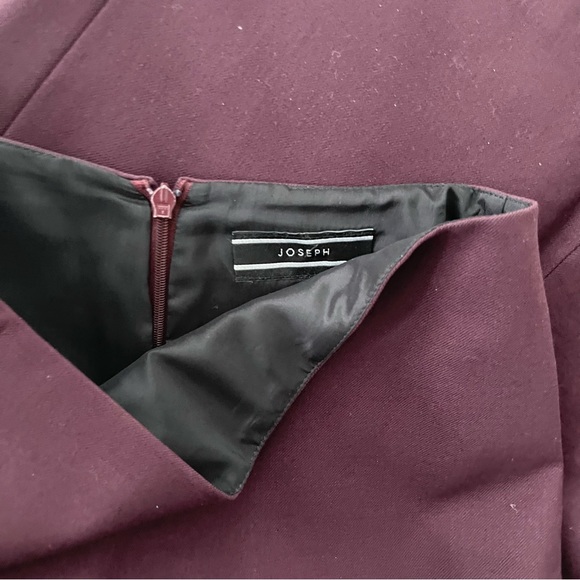Joseph plum wool skirt XS - Picture 4 of 9